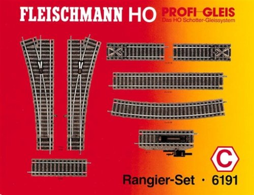 Preisvergleich Produktbild Fleischmann 6191 - Profi Gleis - Rangier-Set
