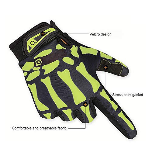 Sangmei Luvas de ciclismo Luvas para motos de bicicleta BTT Luvas quentes Luvas de gel antiderrapant