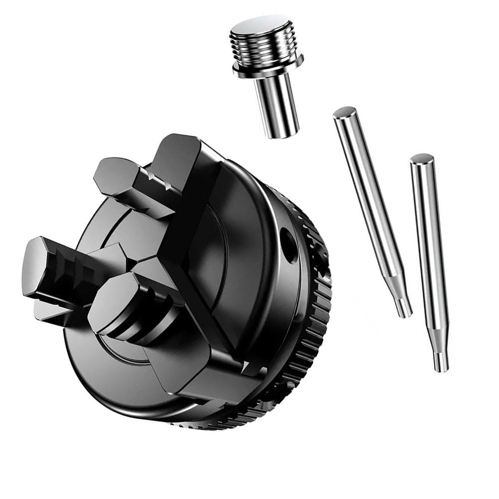 SPORTARC Mini mandrin de tour de 5,1 cm, mandrin à 3 mâchoires auto-centrant, filetage M18 x 1,5 pour ArtyMaster WM101, alliage d'acier