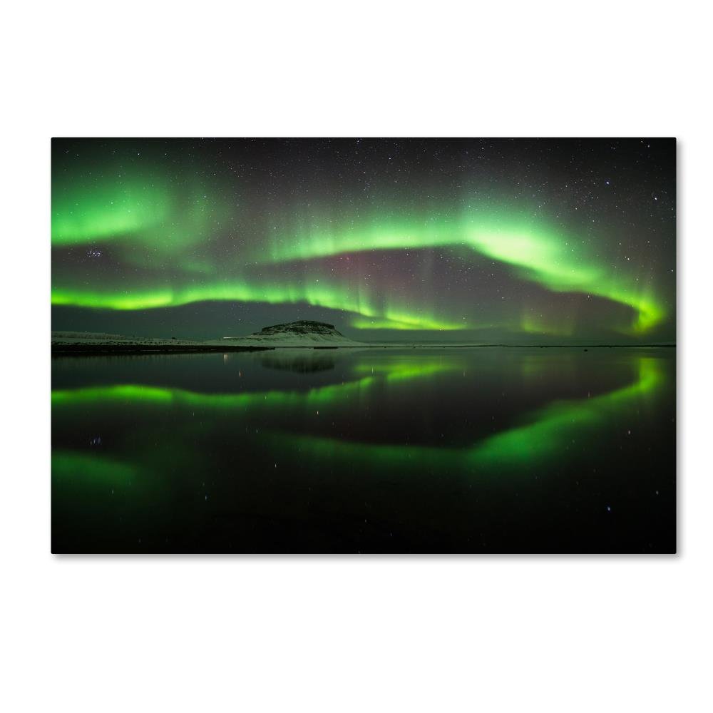 The Green Line by Mathieu Rivrin, 30x47-Inch Canvas Wall Art