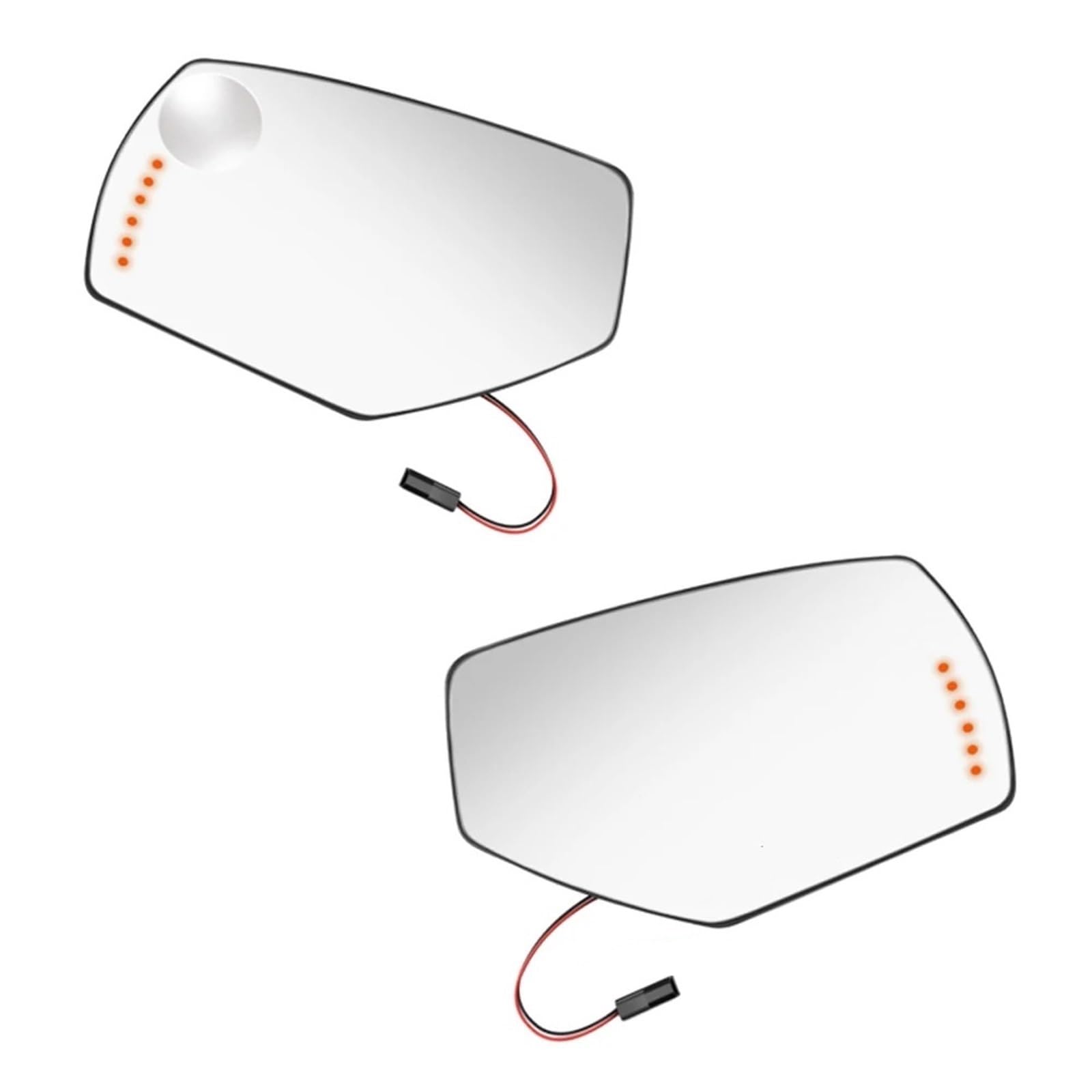 Glace de rétroviseur électrique pour Silverado 2015 2016 2017 remplacement OEM - 3
