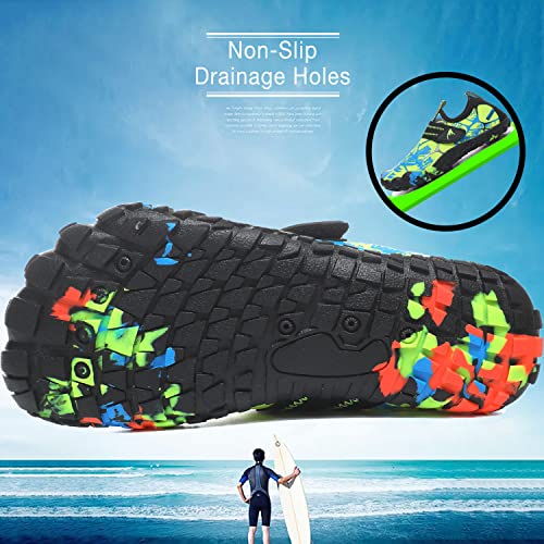 Image of Quickshark Kids Water Shoes Boys Girls Barefoot Aqua Socks Outdoor Indoor Quick Dry Sandals Lightweight Slip On Walking Sneakers for Beach Pool Swim (Little Kid /Big Kid)