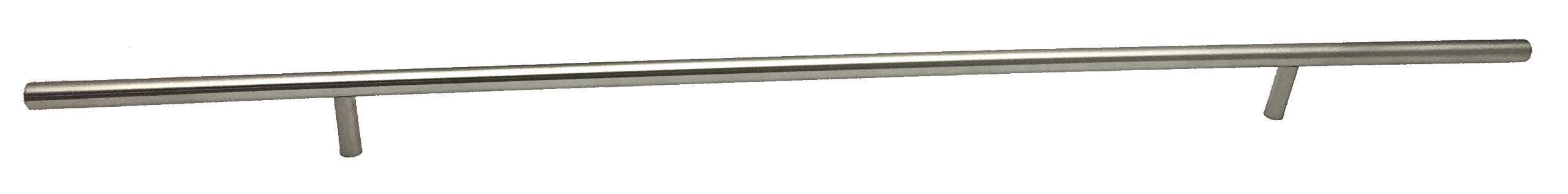 Colester Direct Stainless Steel T Bar Pull Handle Cabinet Door Kitchen Drawer Hardware 2" - 24" (5, 23.75" Length (15" Hole Center))