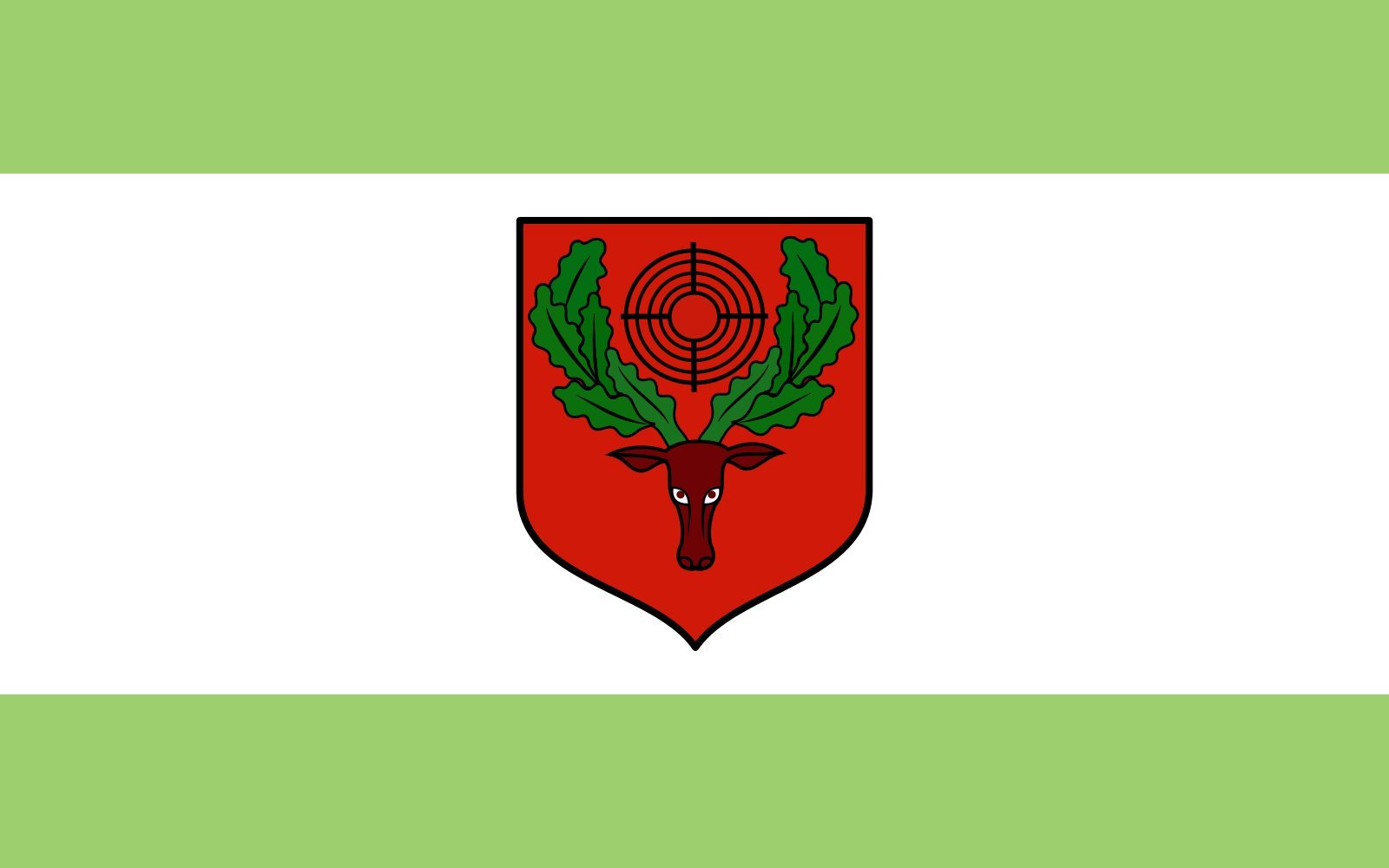 Drapeau POL Pionki historique grand format résistant à l'usure