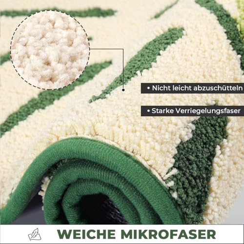 Tapis de bain antidérapant et super absorbant lavable - 5