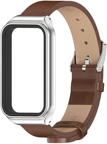 Miniatura 2 de MIJOBS Strap for Amazfit Band 7 Microfiber Leather Replacement Strap Watch Wrist Band Smart Bracelet Accessories for Amazfit 7 Fit