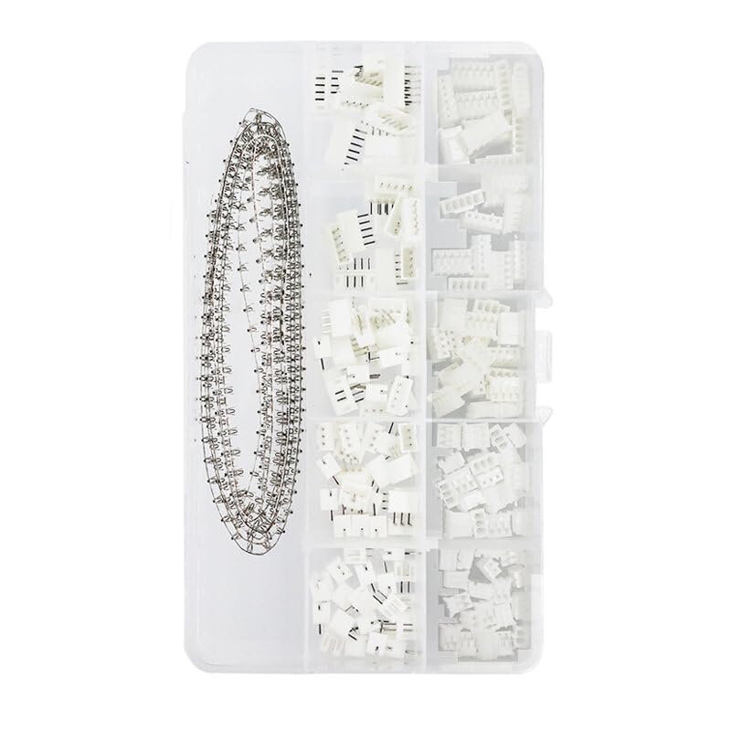VIDOO Zestaw Szczypiec Zaciskowych-1550szt, 460szt 2,54mm Jst-xh Jst Konektory Komplet