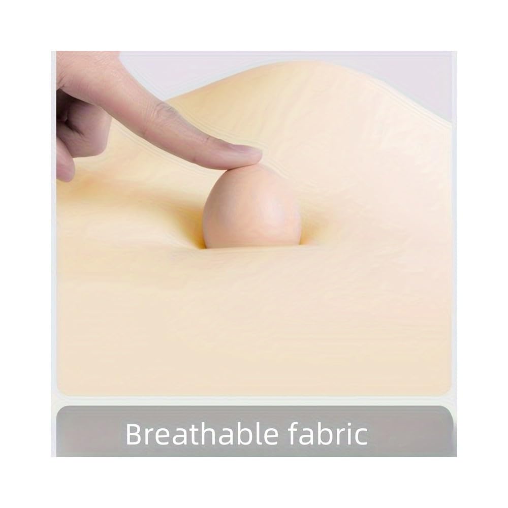 Almohada cervical de viaje de espuma viscoelástica para dormir en avión, soporte mejorado para comodidad de cabeza y cuello durante los vuelos