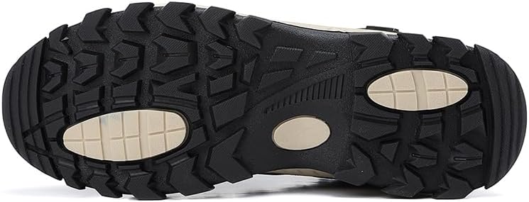 Fashion Khaki Men‘s Hiking Boots Big Size 46 Winter Outdoor Waterproof Boots Men Non-slip Trekking Shoes Men Trainers Sneakers