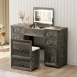 Farmhouse Vanity Desk...
