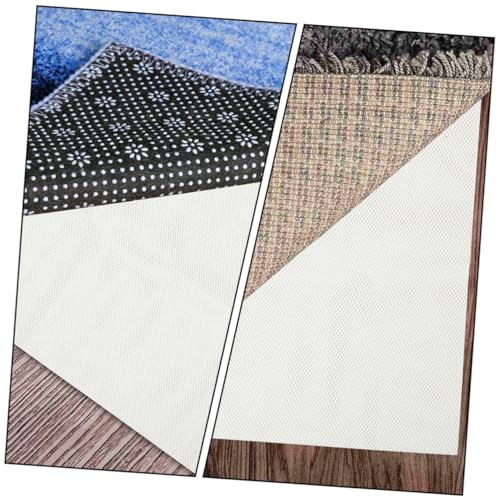 Alfombrilla de PVC antideslizante multifuncional beige lavable para base de sofá y baño 5