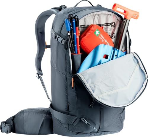 Sac à dos de ski léger deuter Freerider 30 noir pour freeride