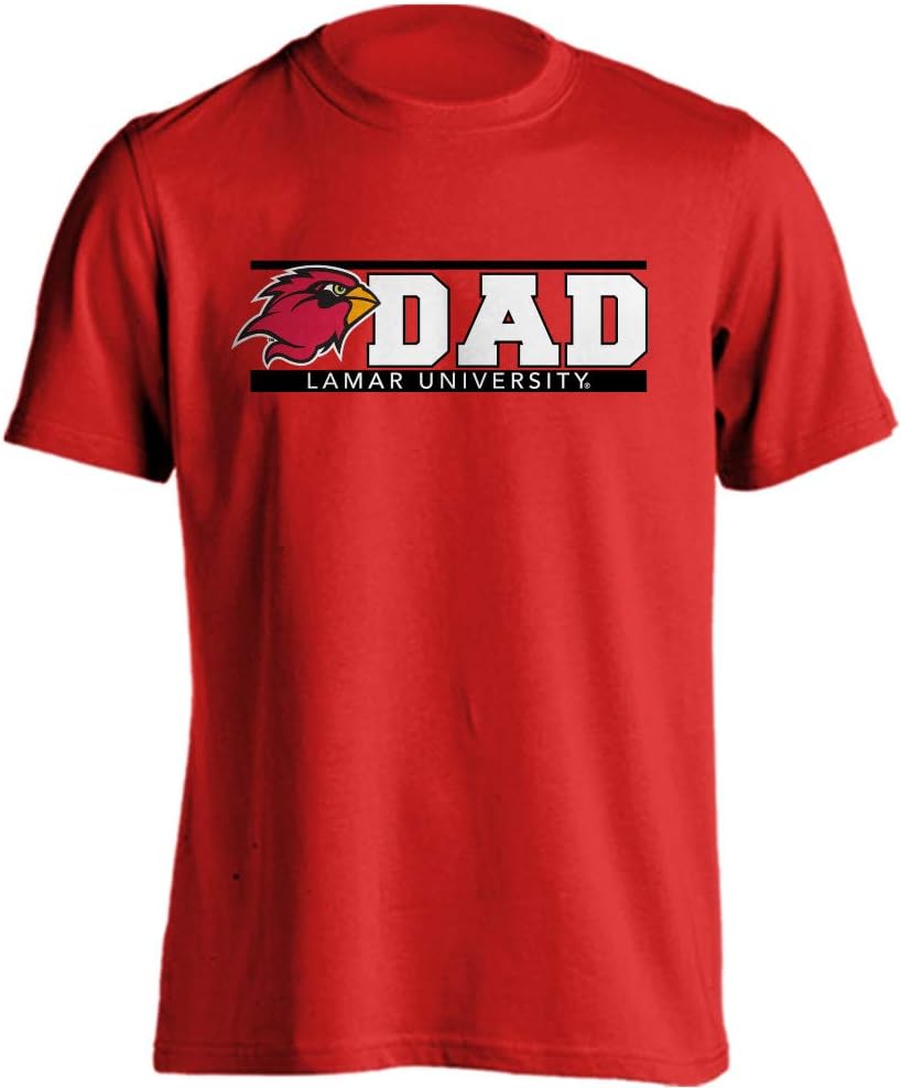 Sport Your Gear Officially Licensed NCAA Dad T-Shirt Game Day Tee Spirit Wear Proud Fan Gear Apparel