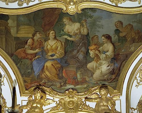 Murales lienzo Psique mostrando silbidos al techo decoracion sofisticada para despachos y oficinas