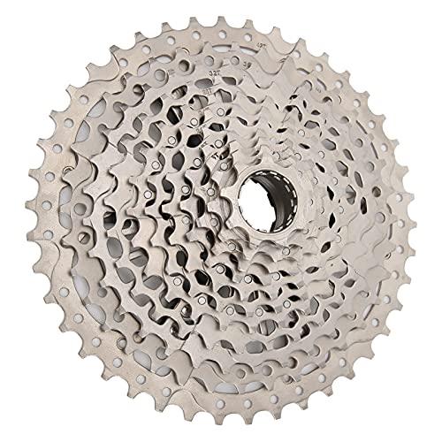 Dilwe 11 Velocidad de Cassette de Rueda Libre de Ultra Luz para XD, Bicicleta de Montaña Compatible con Resistencia Al Desgaste Fuerte, Material de Acero de Alta Resistencia
