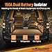 maXpeedingrods 12V 24V Dual Battery Isolator Kit 150AMP with Intelligent Controller for Car, Truck, ATV, RV Battery Dual Battery Isolator