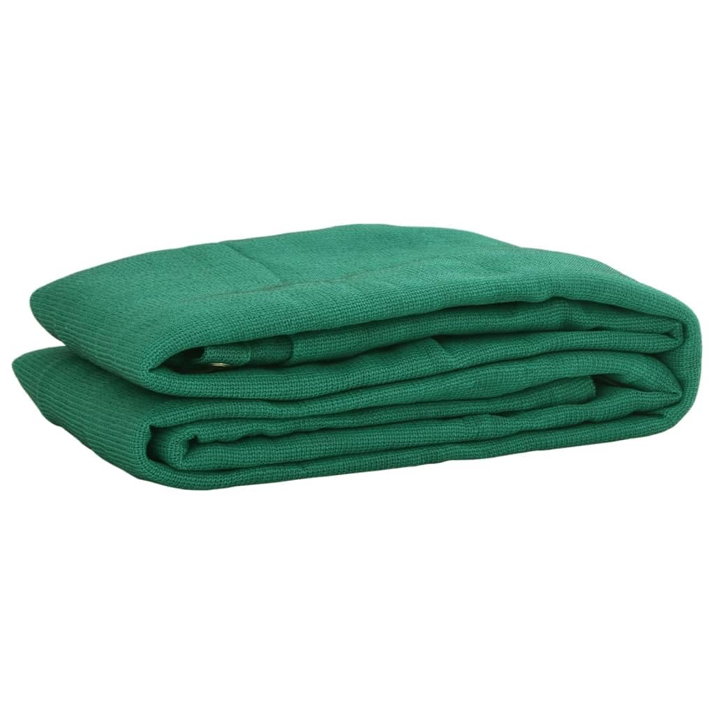 Mangloder Anhängernetz Grün 3x5 m HDPE Polyester Transportnetz Sicherungsnetz für Fahrzeuge, Anhänger, Kofferraum, SUV, Wohnmobil, Kfz, Laderaum, Staunetz, Gepäcknetz, Ladungssicherung