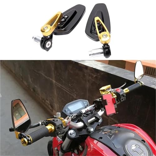 Espejo retrovisor de motocicleta con visión amplia para MT-07 5