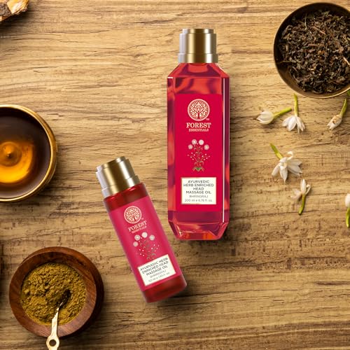 Forest Essentials Ayurvedic Herb Enriched Head Massage Oil - Image 9