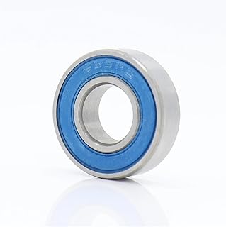 Rodamientos 699 2RS sellados azules, 9 x 20 x 6 mm, eje 699rs, piezas de rodamiento de bolas (1 unidad)