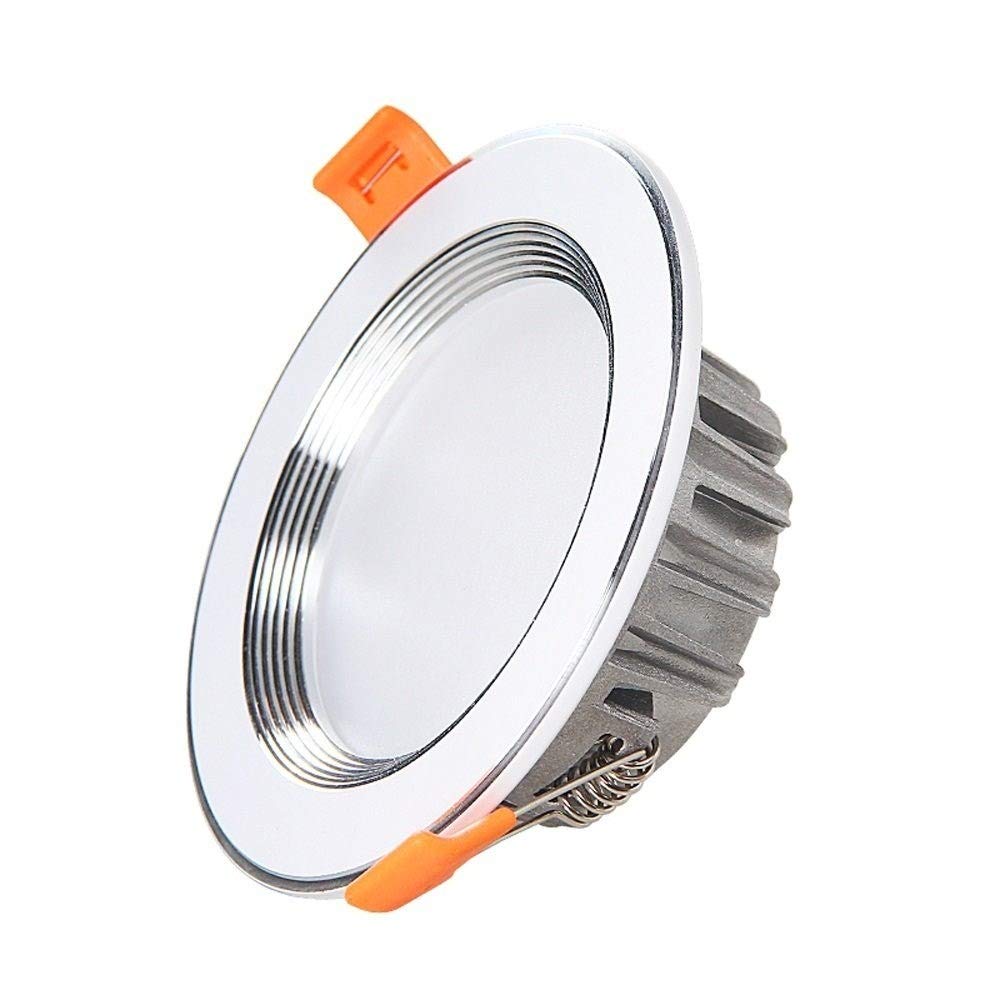 Downlight commercial rUrEu 5W blanc de plafond led roundd alumi encastrable ultra-thin
