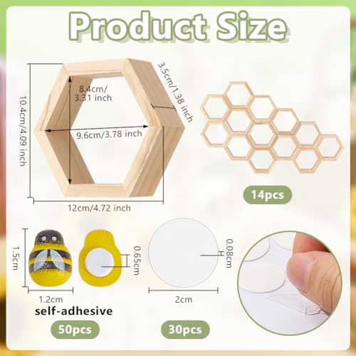 Signe table flottant hexagonal et stand cupcake pour stabiliser vos buffets - 3