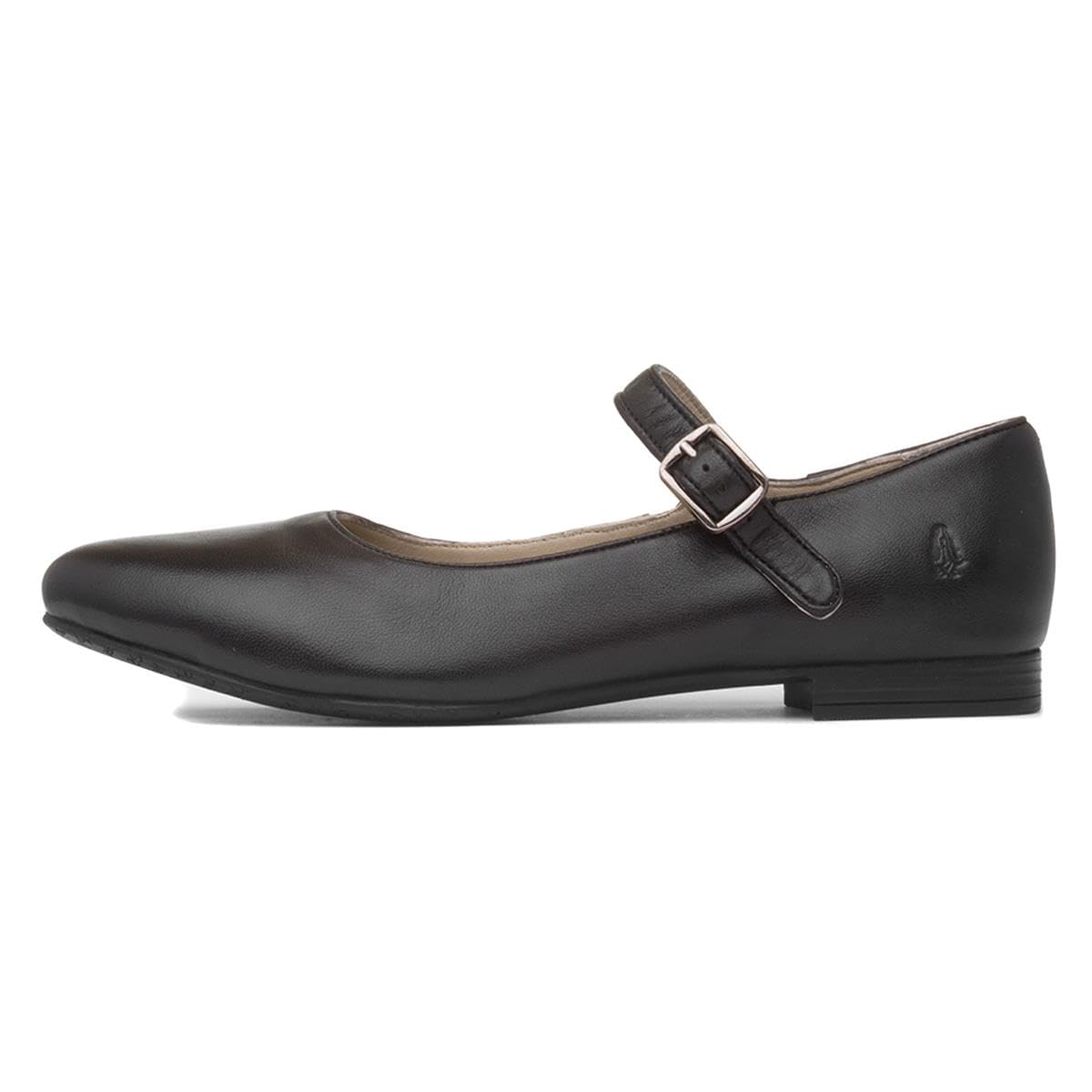 Hush Puppies Female Melissa Strap Leather, Black, 8