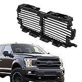 HECASA Front Radiator Shutter Compatible with 2018-2020 Ford F-150 Upper Radiator Grille Air Shutter Control Actuator Motor Assembly Replacement for JL3Z8475D(Will Not Fit Raptor)