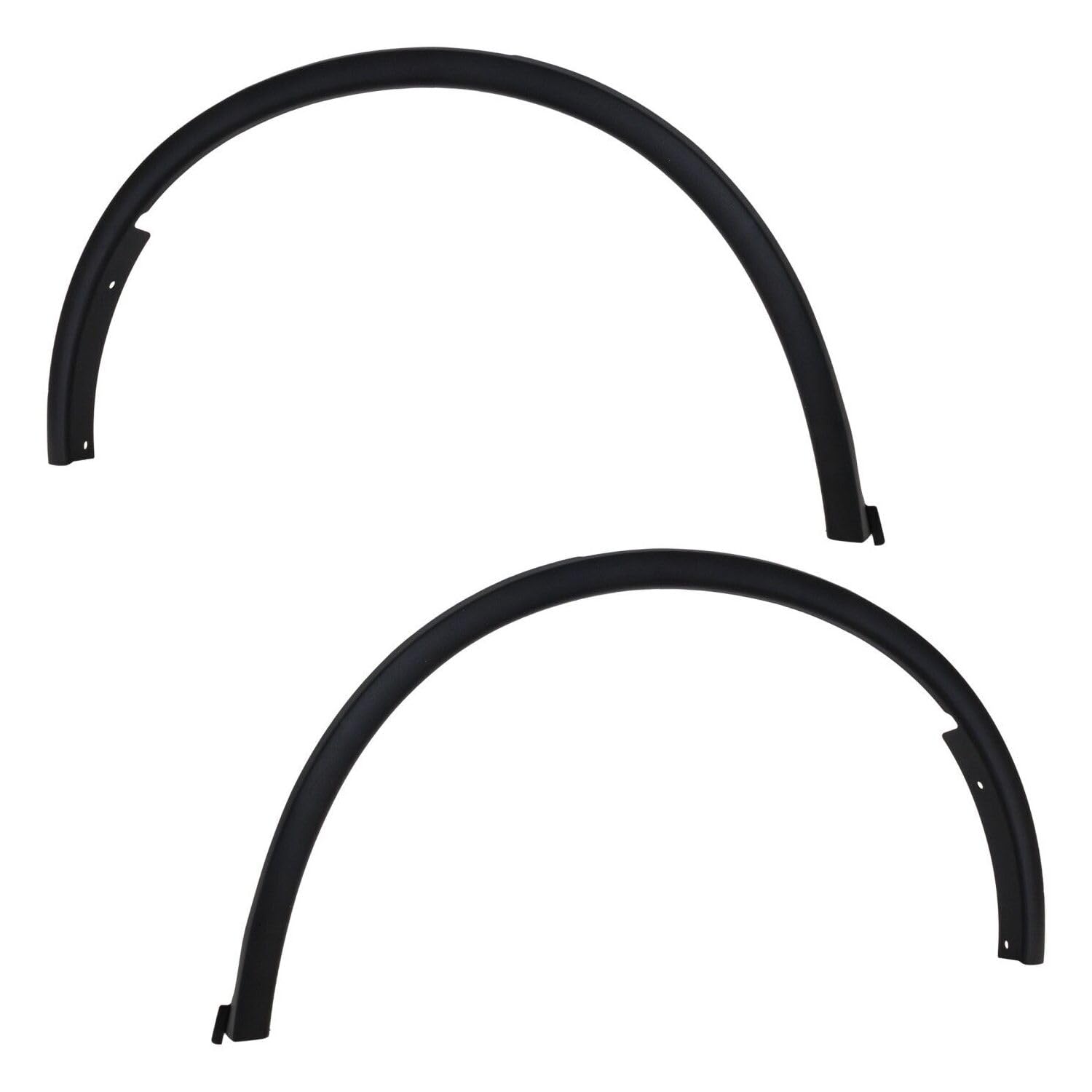 YIZISECCE Wheel Well Trim Set for Dodge for Durango 2011-2022 Rear Left and Right Textured Black Plastic