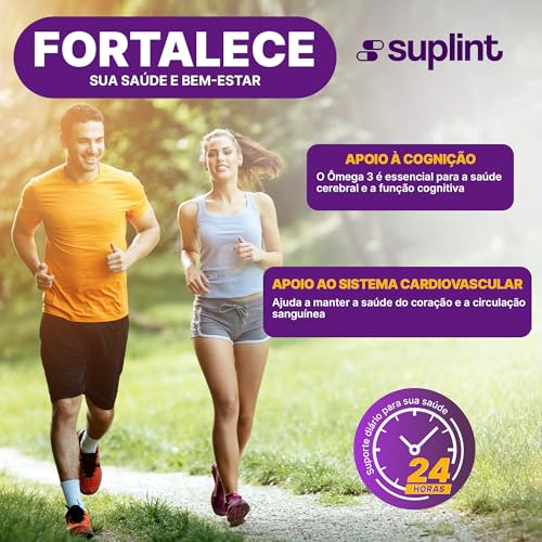 Suplemento Ômega 3 2400 MG com Vitamina E | Suporte ao Sistema Imunológico | Óleo de Peixe com Omega
