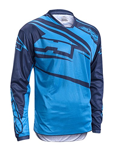 AXO mx5t0062baxl Camiseta CROSSO Sr, Azul/Azul claro, XL