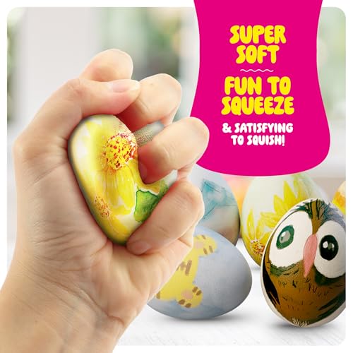 Image of Taba Squishy Making Kit for Kids - Gifts for Girls - Kids Crafts - 6 7 8 9 10 11 12 Year Old Girl Birthday Gift - Squishies Craft Kits - Arts and Crafts for Kid for 8-12 - Toys for Girls (Easter)