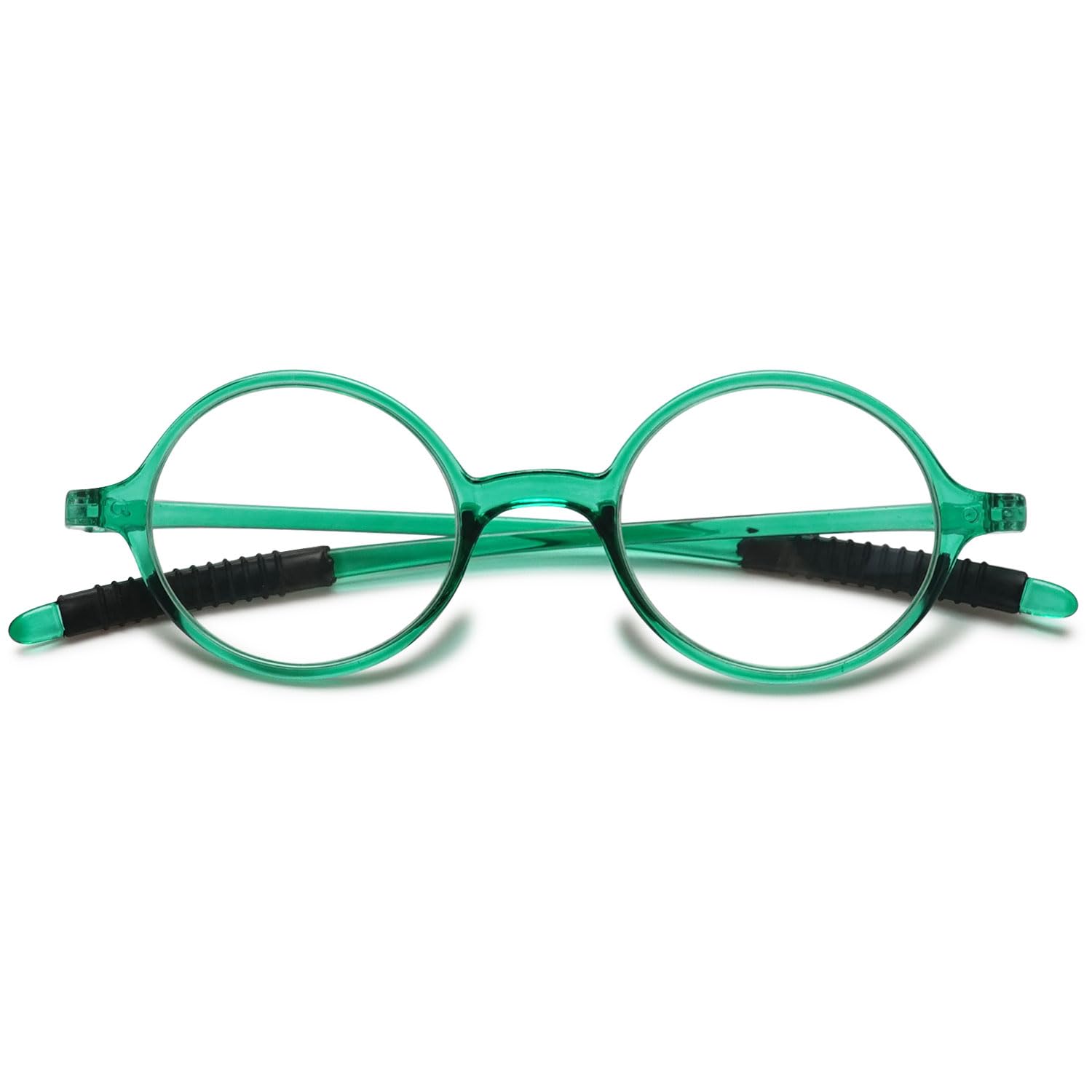 VEVESMUNDO Redondo Gafas de Lectura Pequeñas Ligeras Vintage Flexibles Vista Presbicia para Mujer Hombre — view 11