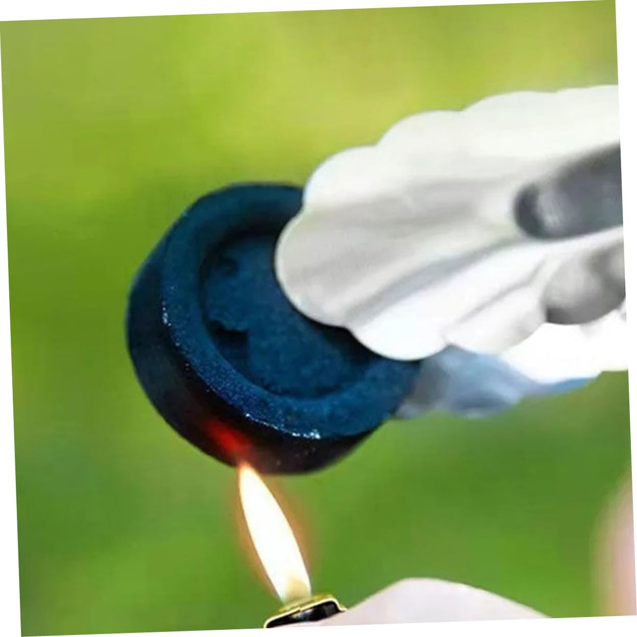 BESPORTBLE 70pcs Charcoal Briquettes BBQ Fire Starter Camping Grill Tablets for Outdoor Cooking