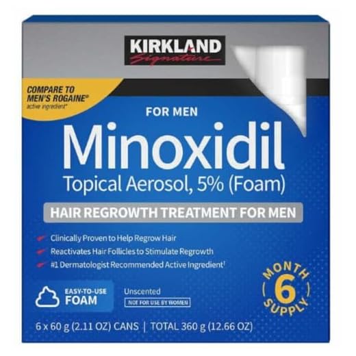 Kirkland Minoxidil Foam for Hair Regrowth