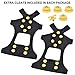 Aliglow Ice Snow Grips Over Shoe/Boot Traction Cleat Spikes Anti Slip Footwear
