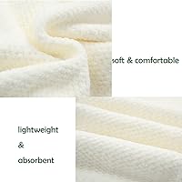 Vista 11 de Pack de 2 toallas para cabeza M-bestl, toalla para secar la cabeza con botones, toalla para el pelo de microfibra