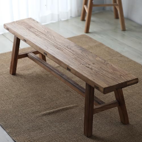 Otomana reposapies salon y banco madera interior multiusos de 100cm 5