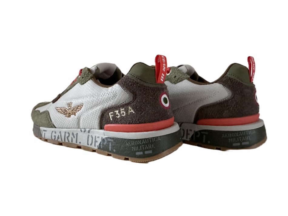 Aeronautica Militare Sneaker Green/Beige US25AR04 251SC276CT3546