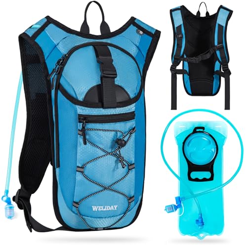 WELIDAY Hydration Backpack 2L Water Bladder, Lightweight