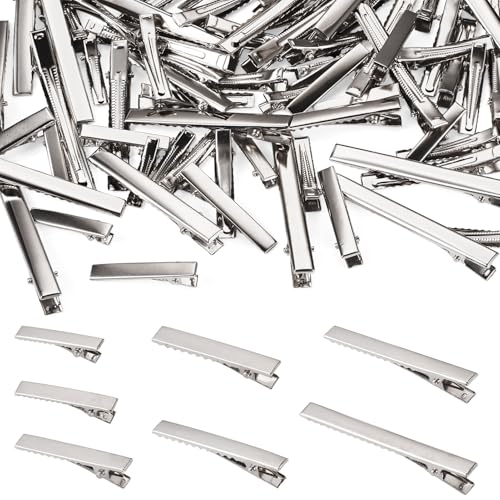 Épingles à cheveux simples FASHEWELRY en fer robuste pour pinces crocos et DIY durables