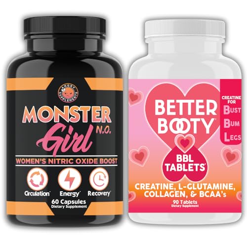 Angry Supplements Women's Creatine + N.O. Bundle