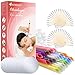 Produktbild AOVSHEY Ohrkerzen 24 Stück Ohrenkerzen Ohrenschmalzentfernung Ohrreiniger Natürliche Bienenwachskerze mit 12 Schutzscheiben, 50 Stück Wattestäbchen 8g Wattebausch Zum Entspannen und Reinigen