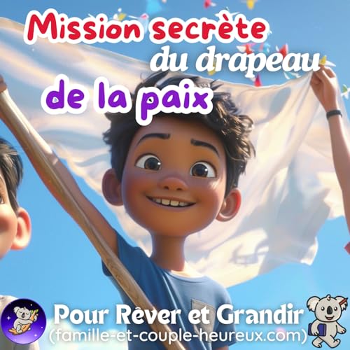 Couverture de La mission secrète du drapeau de la paix 🕊️ | Histoire pour s'endormir | Conte pour enfant, amitié