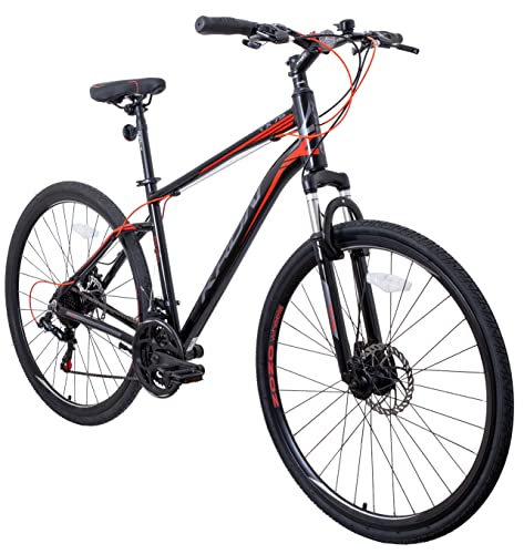 KRON TX 75 Hardtail Aluminium Trekking Mountainbike 28 Zoll, 21 Gang,...