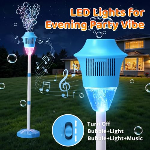 Yunaking Bubble Machine Torch for Party Toys for 3-12 Year Kids Boys Girls by Yunaking - Used condition - Image 2