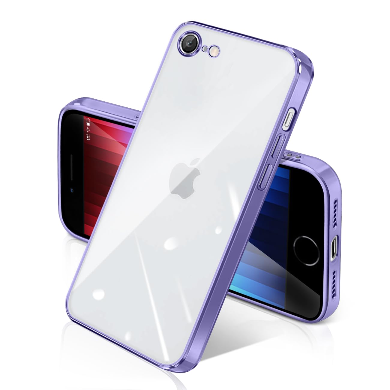Amazon.co.jp: SIG iPhone se ケース 第2世代 第3世代 クリア メッキ