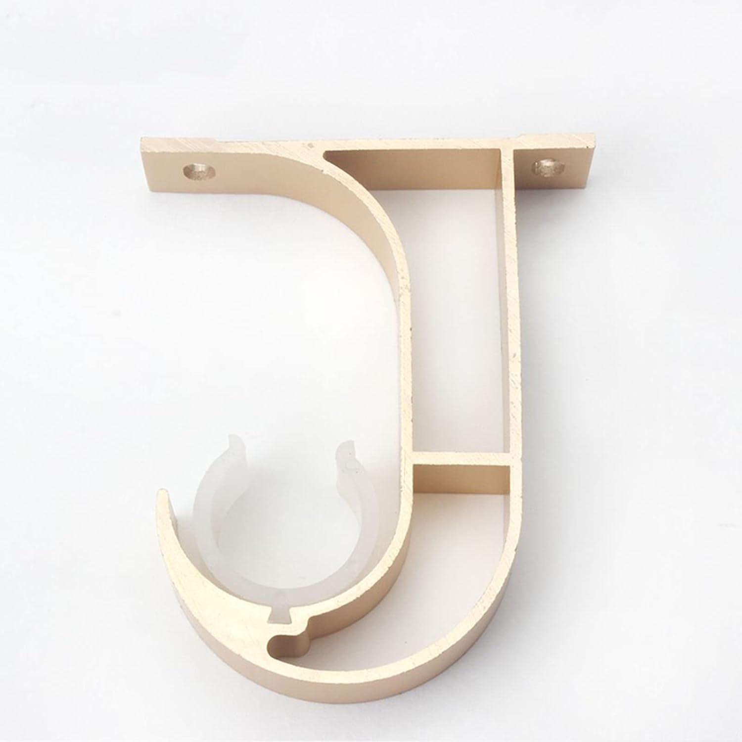 Drape Rod Bracket ， Curtain Rod Base，Ceiling Curtain Rod Bracket Aluminum Alloy Heavy Duty Curtain Rod Holder for Drapes Curtain Rods Celling Curtain Brackets Hangers,d(F)