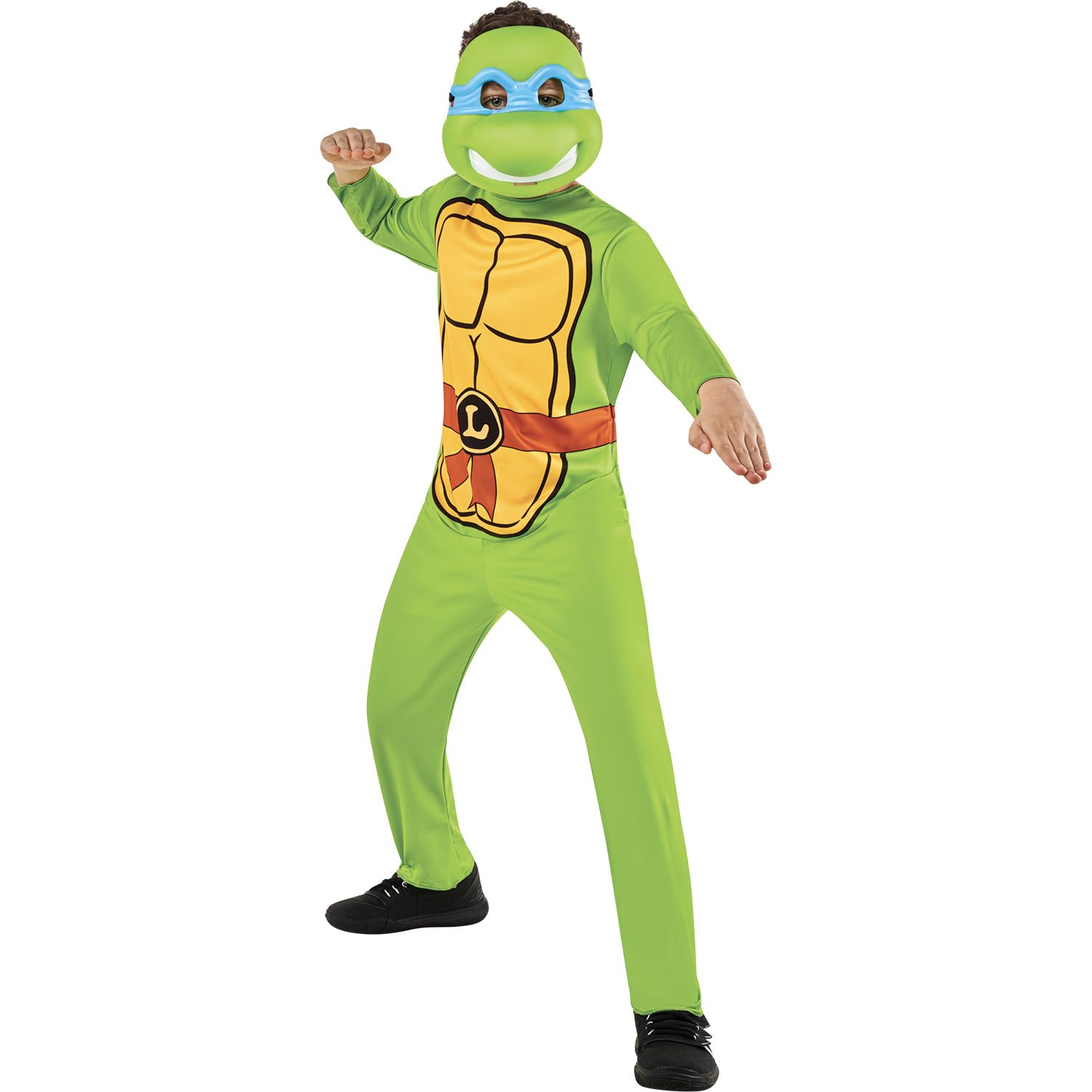Rubies TMNT Official Ninja Turtles Leonardo Ninja Turtle Costume 7-8 Years