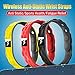 Anti Static Wristband, Black Sport Power Balance Silicone Bracelet, Anion Germanium Winter Electrostatic Removal Rubber Wrist Strap for Men Women Teens